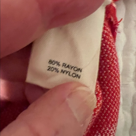 Red and White Heart Pattern Sweater - Picture 4 of 5